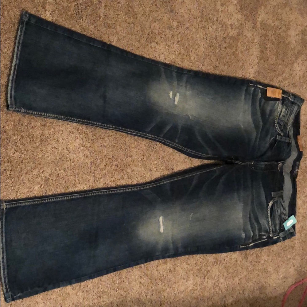 Silver jeans